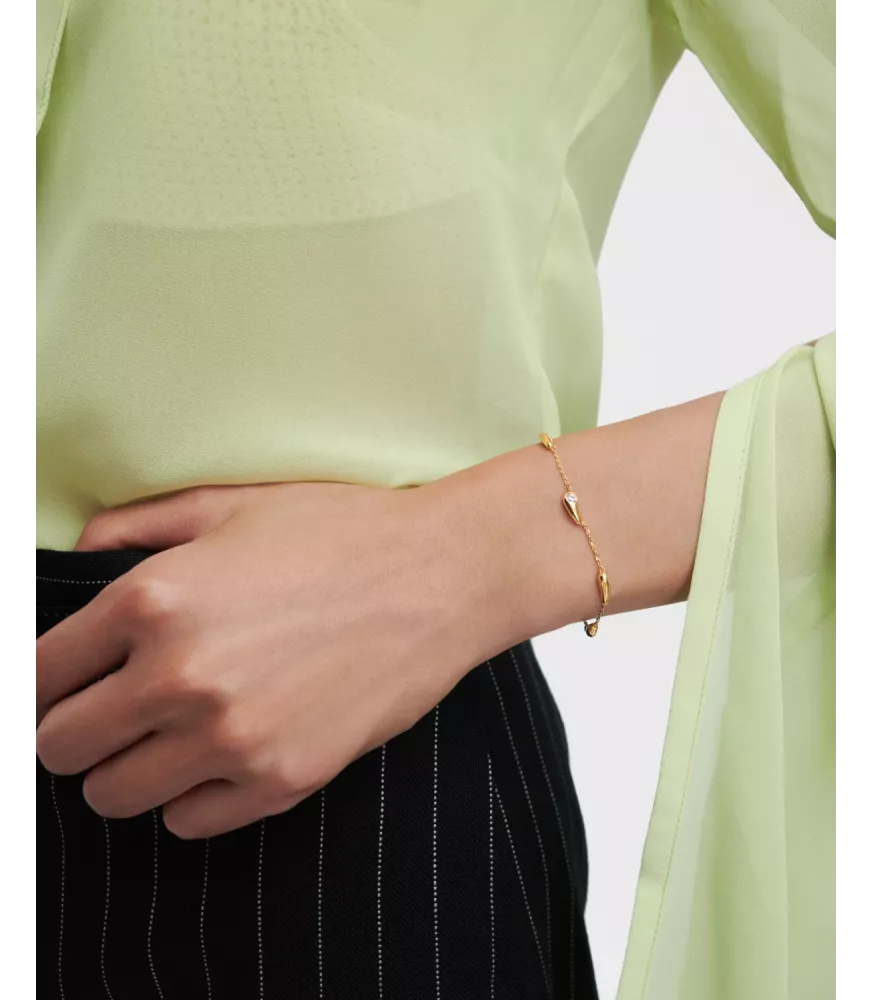 Pulsera Becca, P D Paola, colección Básicos de joyeria.