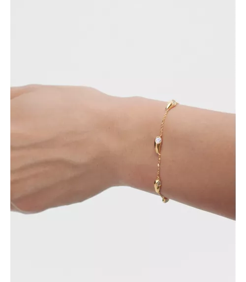 Pulsera Becca, P D Paola, colección Básicos de joyeria.