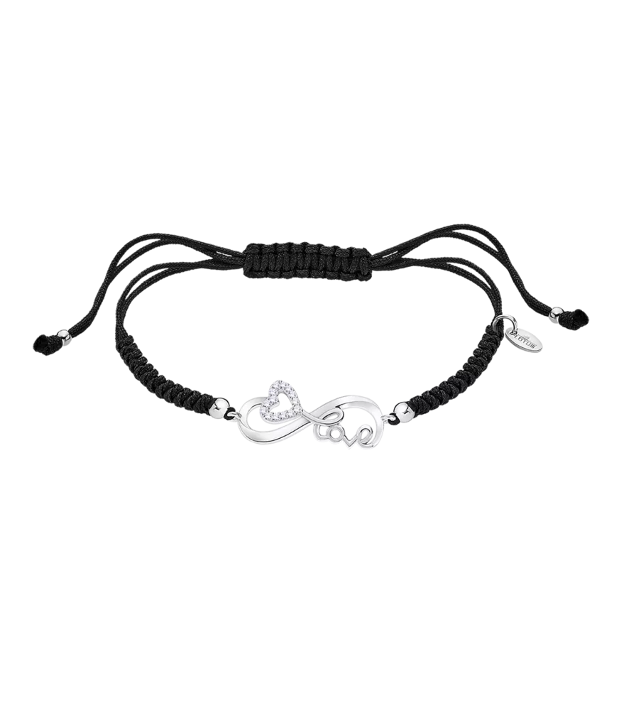 Pulsera Lotus Silver Semi-Infinito Love LP3215-2/2