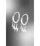 Pendientes Lotus Silver Trendy Rayo LP3273-4/1