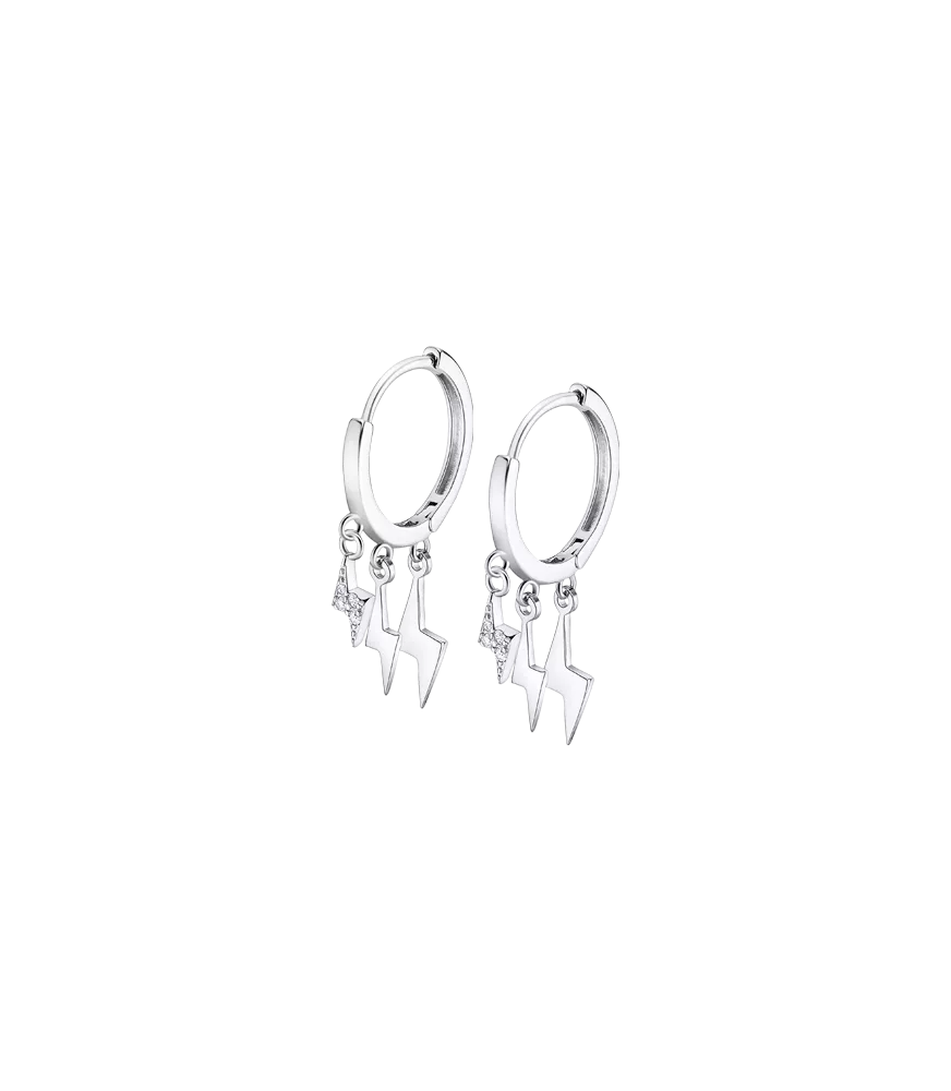 Pendientes Lotus Silver Trendy Rayo LP3273-4/1