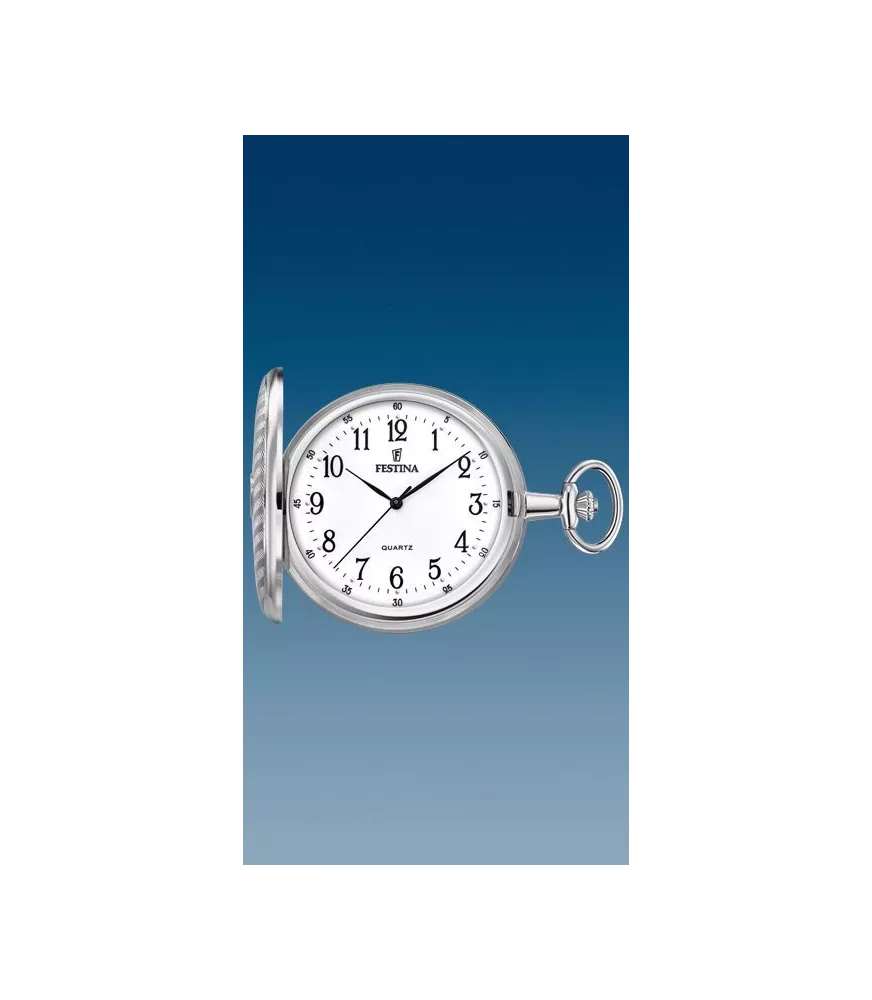 Reloj Festina bolsillo hombre, cuarzo, analógico y 3 agujas. F2021/1