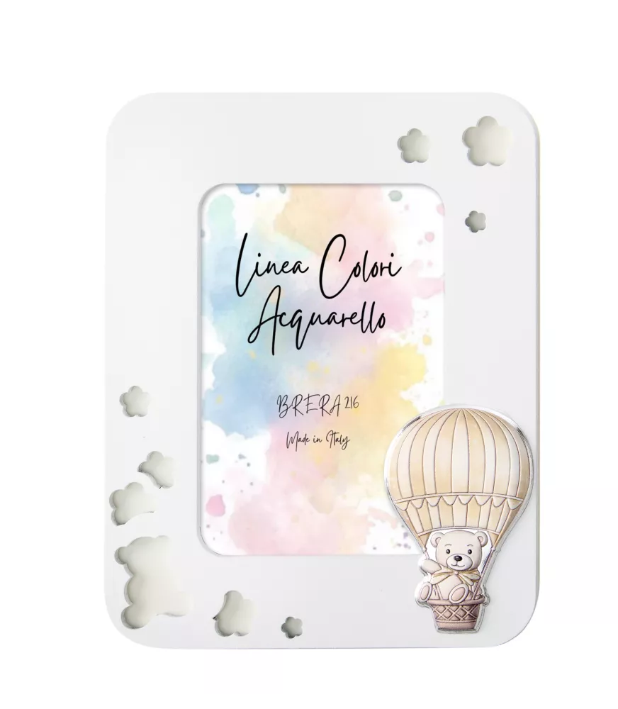 MARCO EN MADERA MODELO OSO GLOBO AEROSTÁTICO REFERENCIA ECL274