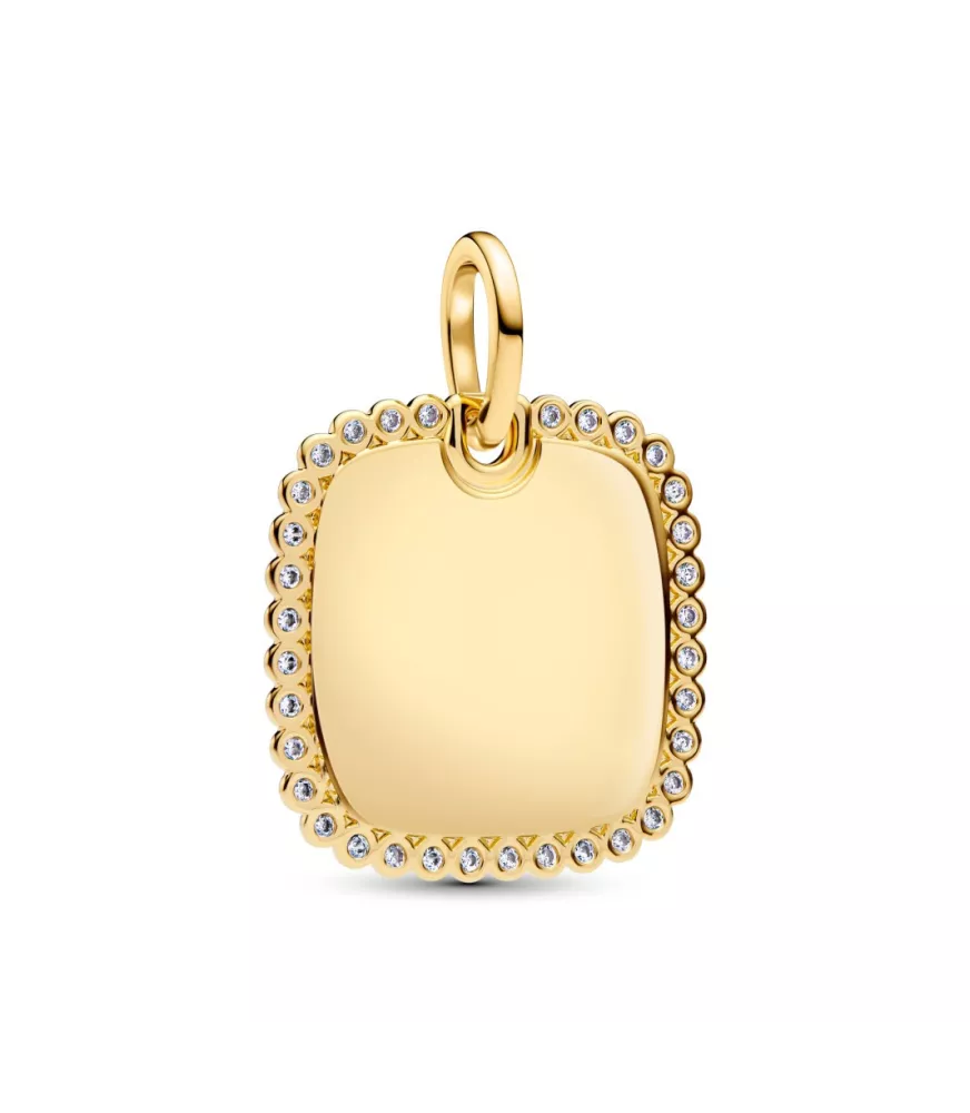 Collar en plata de ley Flecha & Corazón Cristal de Murano