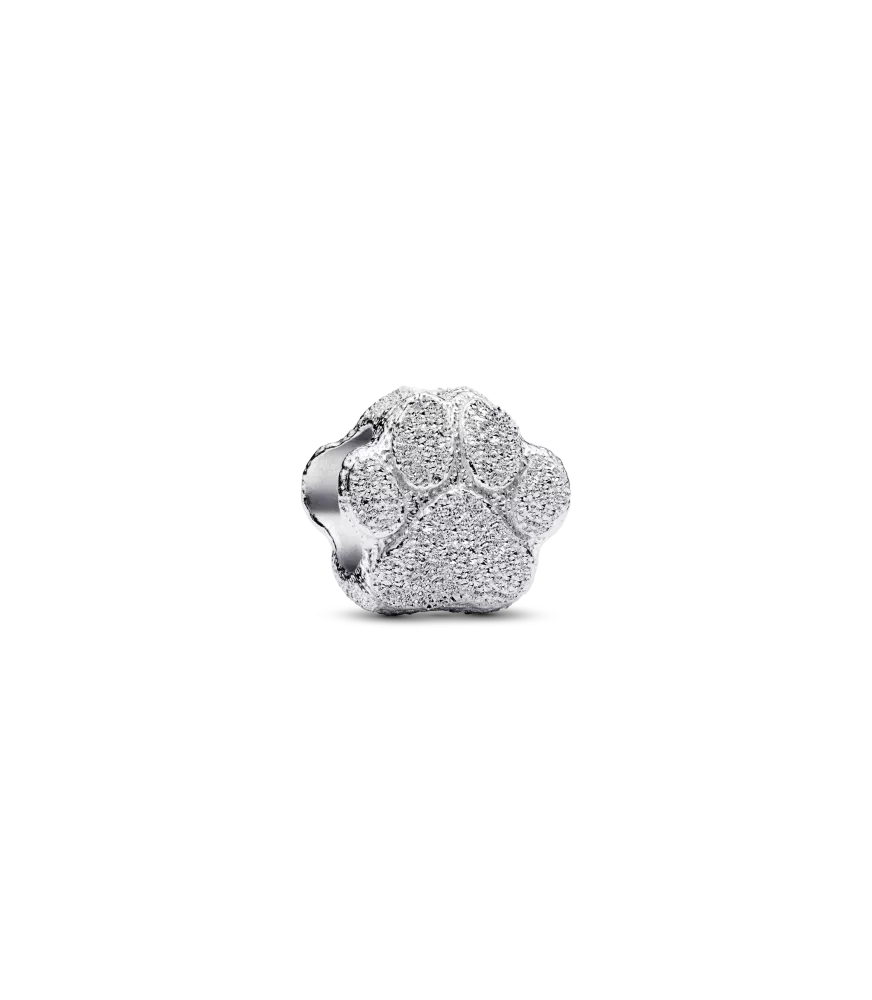 Charm mini en plata de primera ley Huella Textura