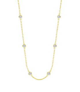 COLLAR LOTUS SILVER...