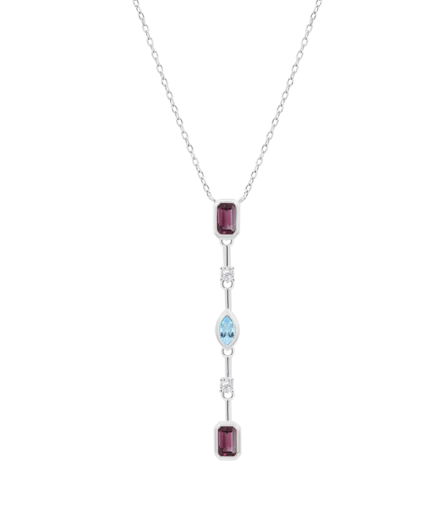 Collar Lotus Silver para mujer. LP3882-1/1