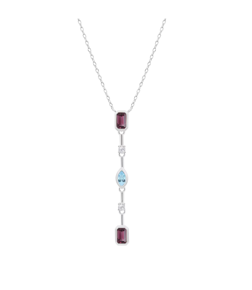 Collar Lotus Silver para mujer. LP3882-1/1