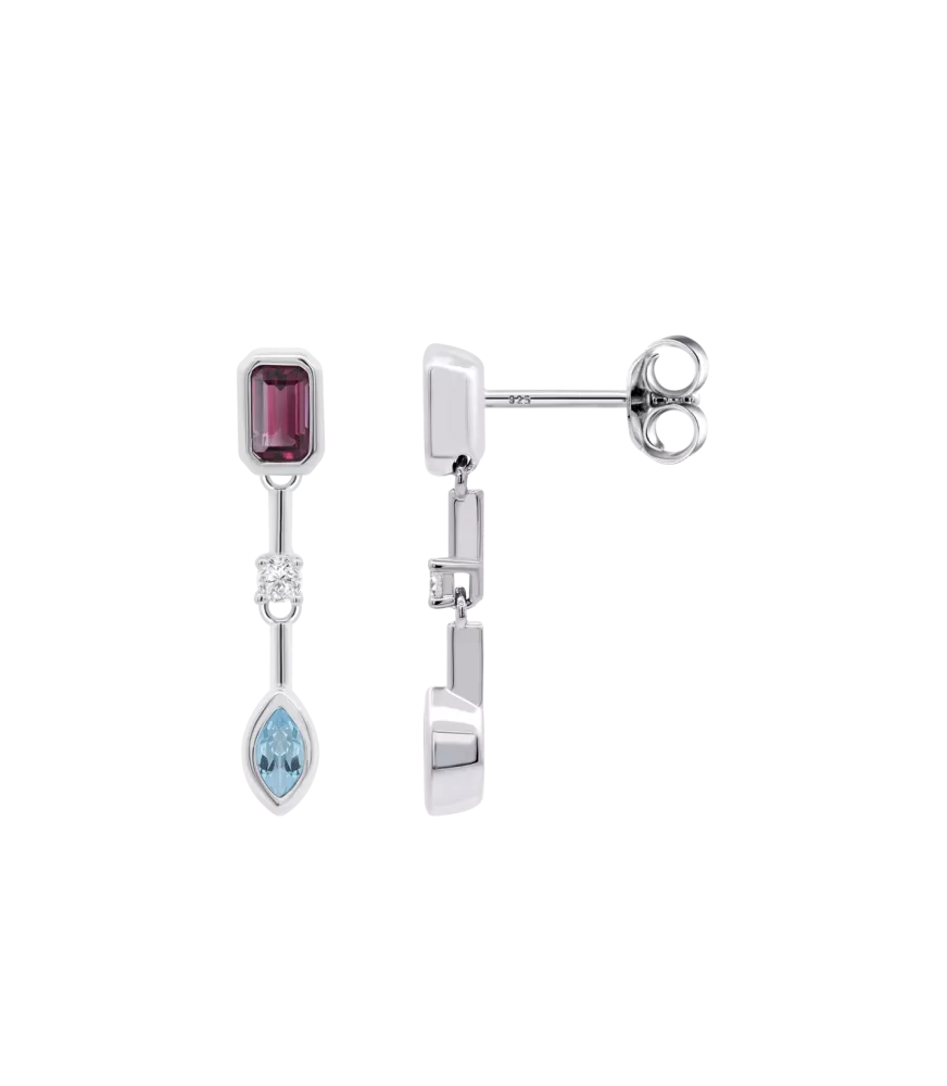 Pendientes Lotus Silver para mujer. LP3882-4/1