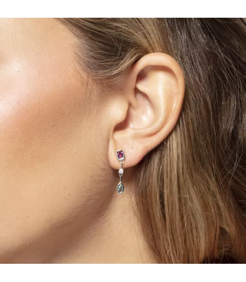 Pendientes Lotus Silver para mujer. LP3882-4/1