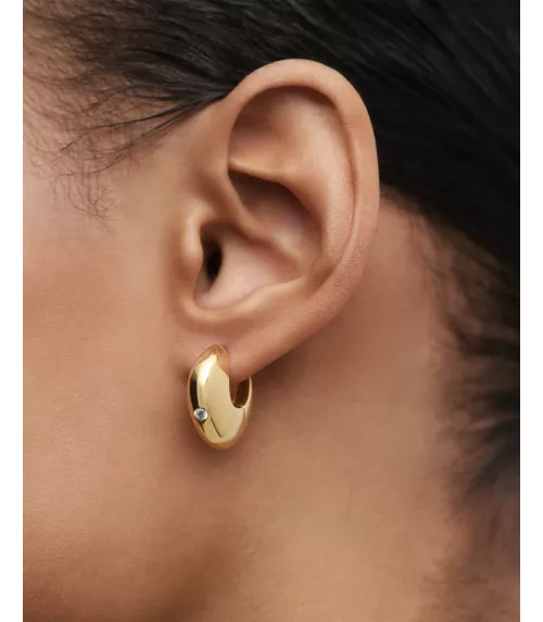 Pendientes Wave, P D Paola, colección Básicos de joyeria.