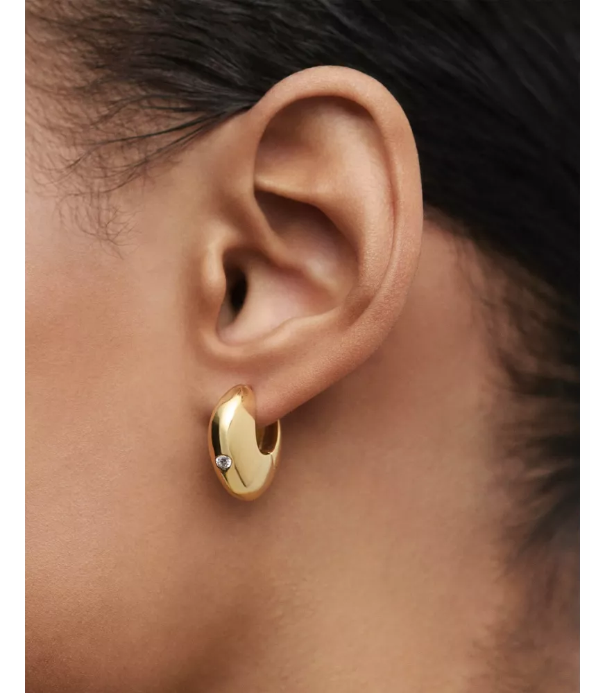 Pendientes Wave, P D Paola, colección Básicos de joyeria.