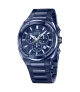 Reloj Jaguar Executive azul, hombre, cuarzo suizo ,analógico, 3 agujas, calendario y cronógrafo.