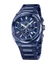 Reloj Jaguar Executive azul, hombre, cuarzo suizo ,analógico, 3 agujas, calendario y cronógrafo.