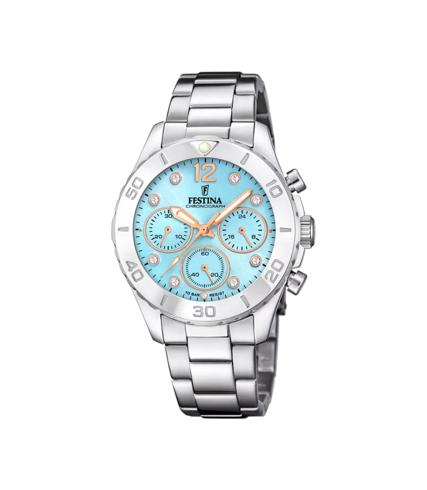 Reloj Festina Boyfriend, mujer, cuarzo, cronógrafo, F20603/4