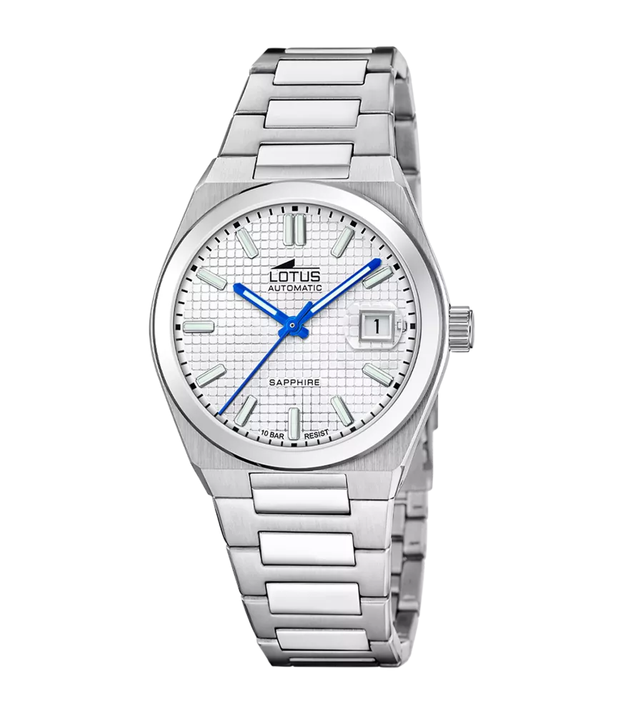 Reloj Lotus Automatic hombre, automático, analógico ,3 agujas y calendario.