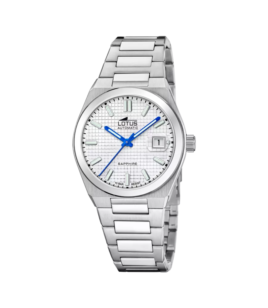 Reloj Lotus Automatic hombre, automático, analógico ,3 agujas y calendario.