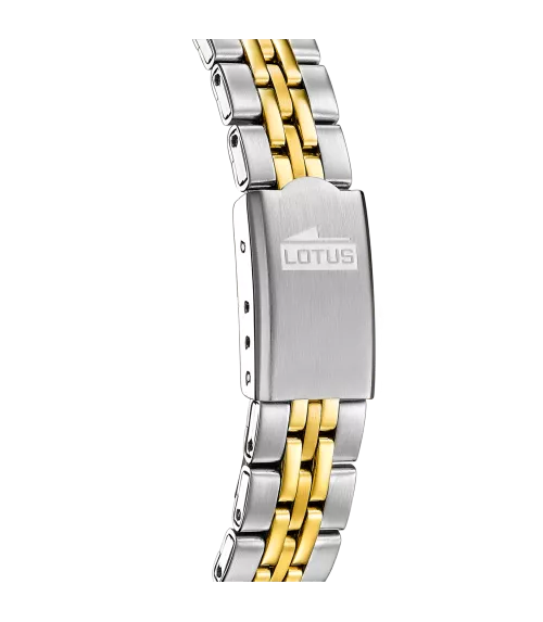 Reloj Lotus Old Money mujer, cuarzo, analógico, 3 agujas y calendario.