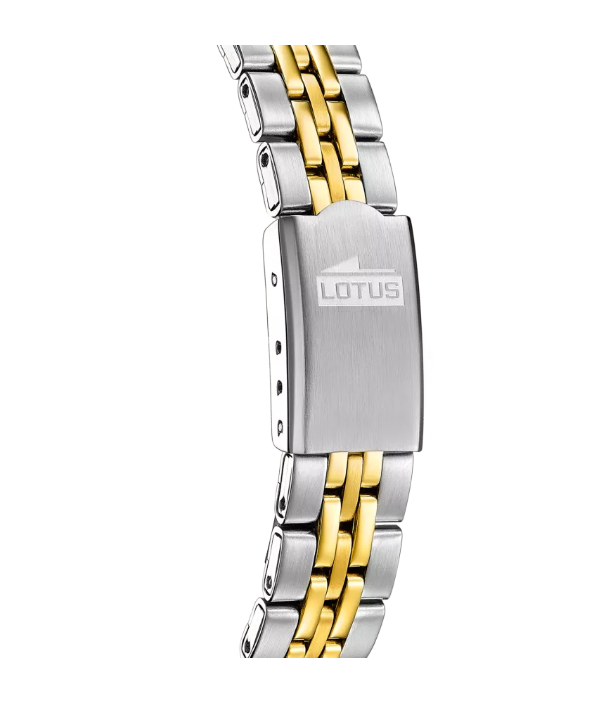 Reloj Lotus Old Money mujer, cuarzo, analógico, 3 agujas y calendario.