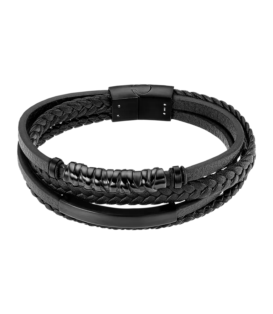 Pulsera Lotus Style Men in Black hombre LS2384/2/1