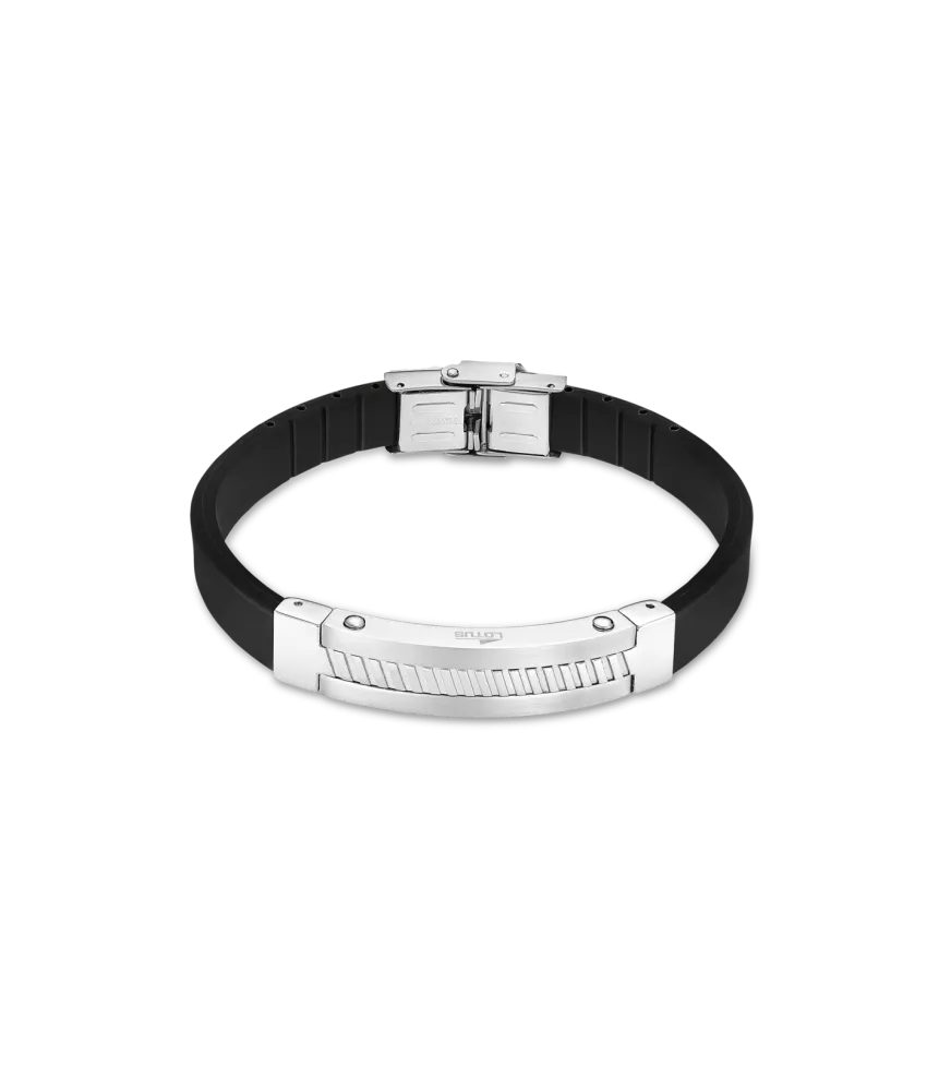 Pulsera Lotus Style Men In Black hombre LS2454/2/1