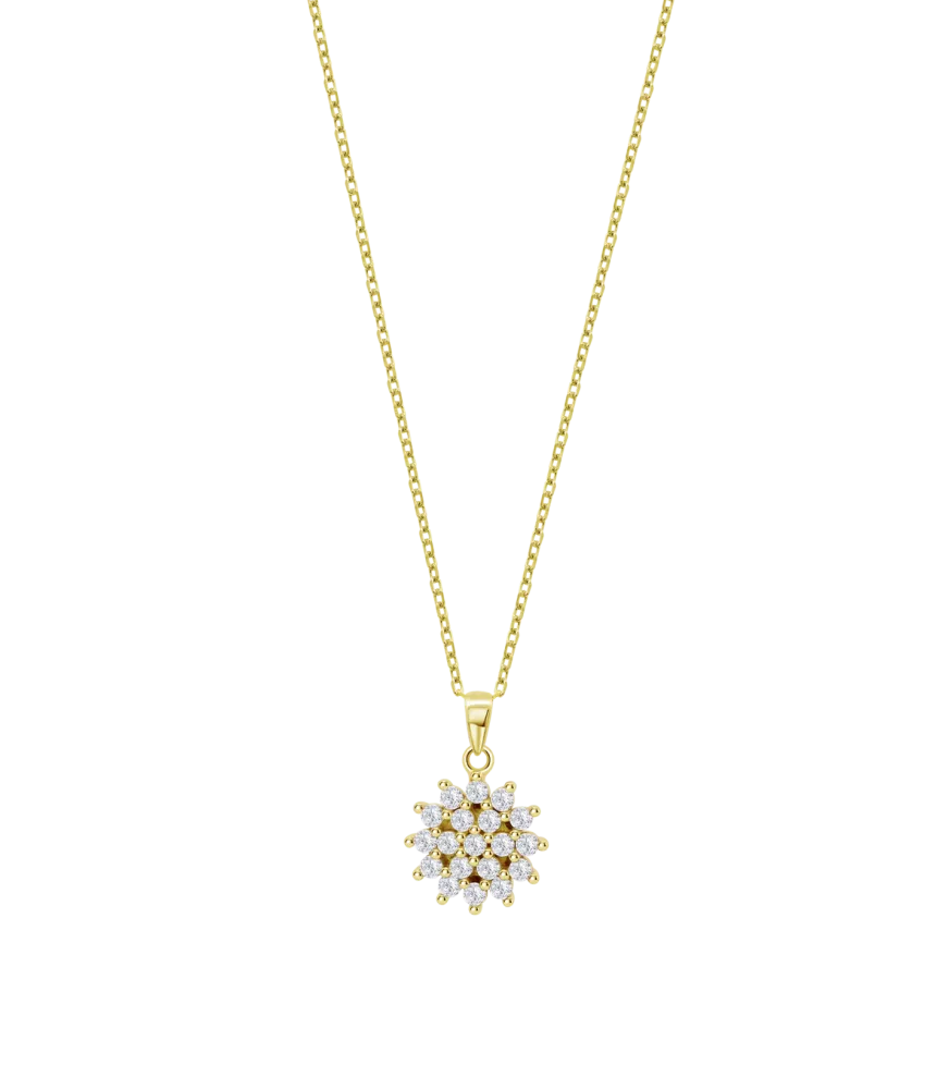 Collar Lotus Silver Pure Essential para mujer. LP3081-1/2