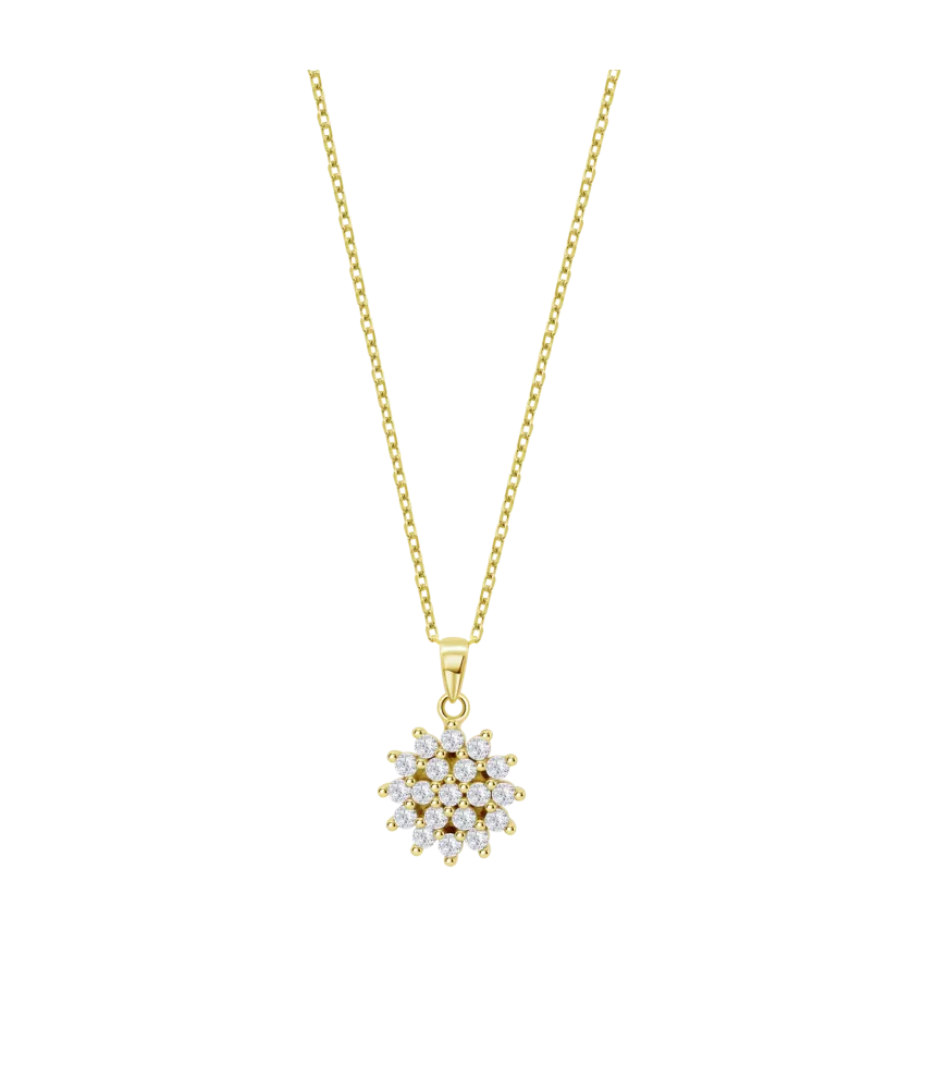 Collar Lotus Silver Pure Essential para mujer. LP3081-1/2