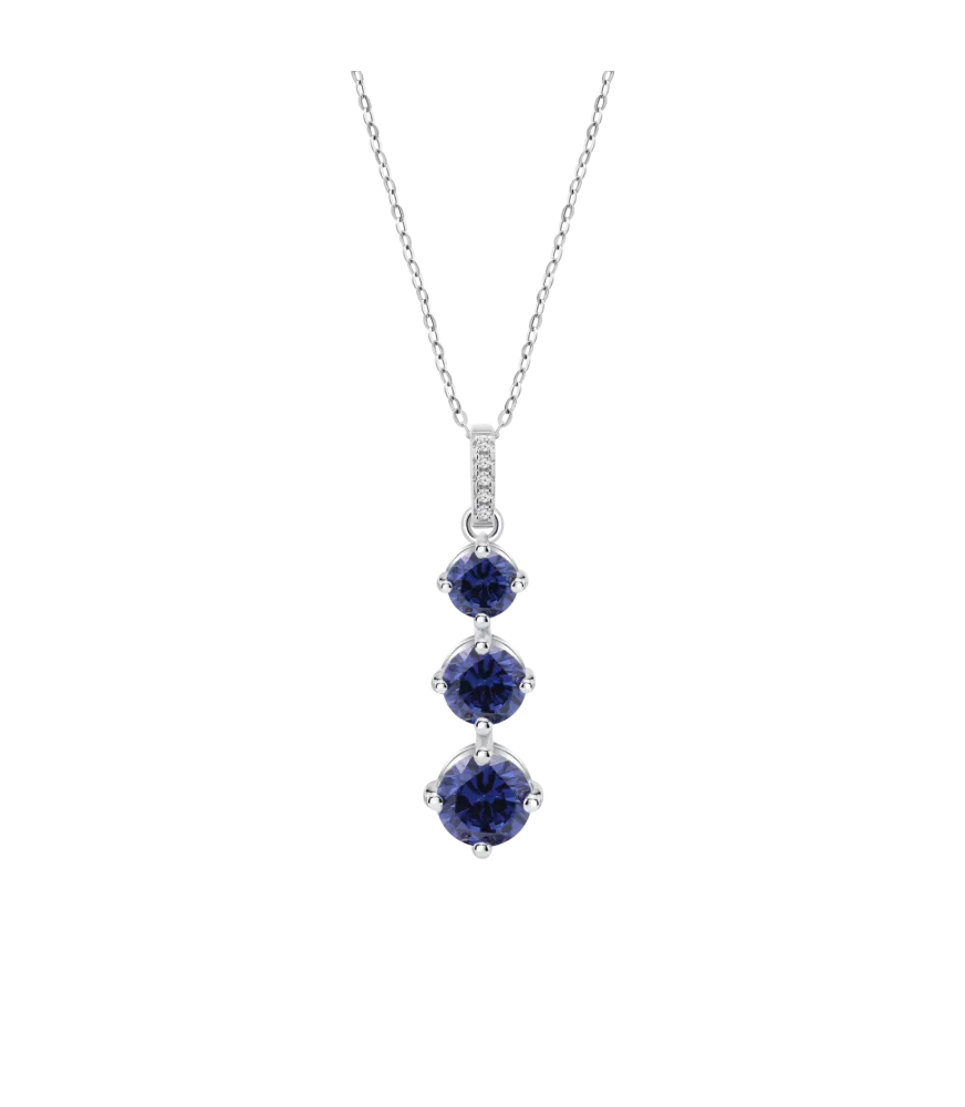 Collar Lotus Silver Colors LP3785-1/2