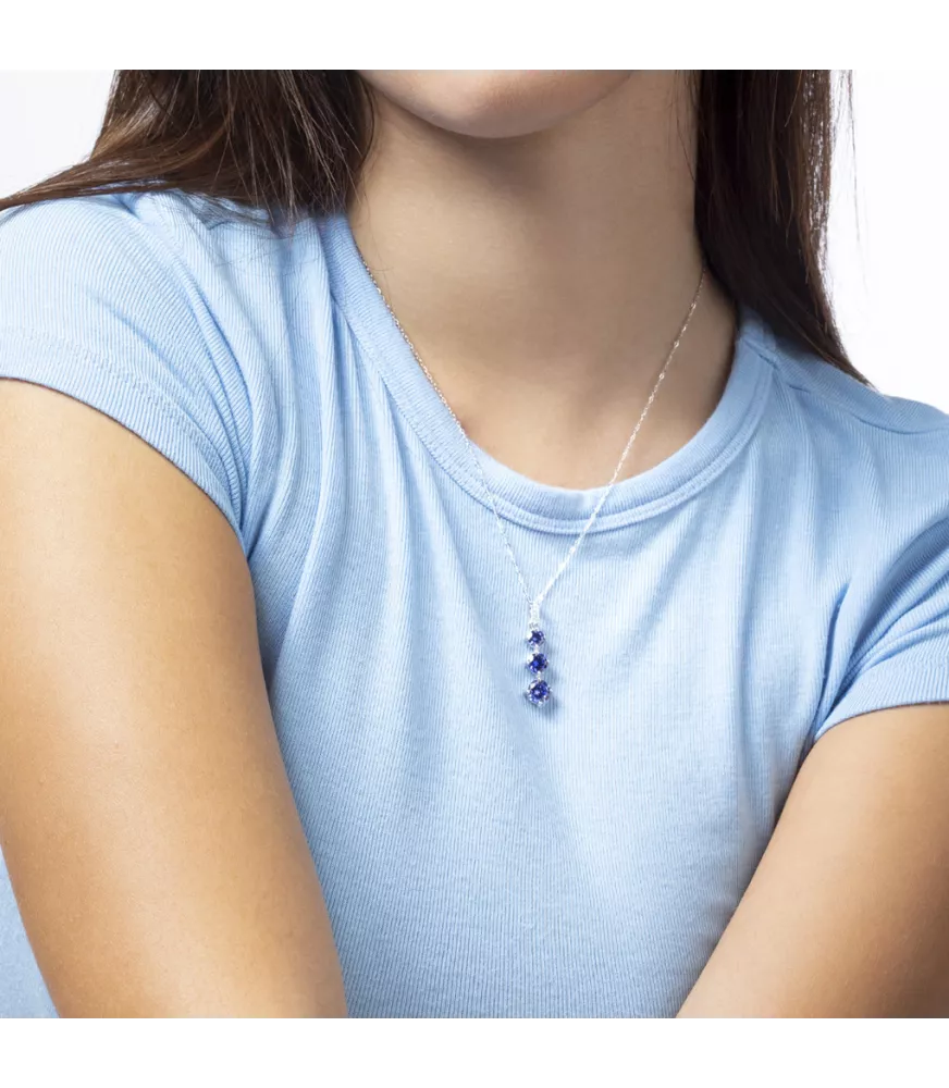 Collar Lotus Silver Colors LP3785-1/2