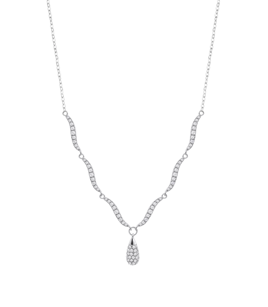 Collar Lotus Silver para mujer. LP3909-1/1