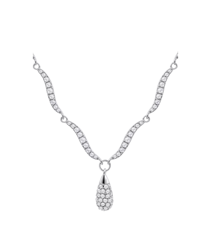 Collar Lotus Silver para mujer. LP3909-1/1