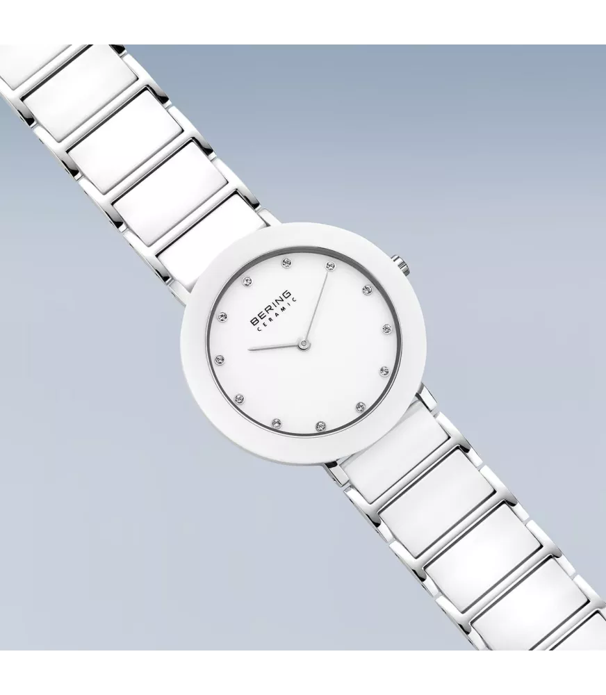 Reloj Bering Ceramic Blanco mujer 11435-754