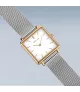 Reloj Bering mujer cuadrado 18226-010 con brazalete de malla milanesa.