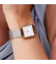 Reloj Bering mujer cuadrado 18226-010 con brazalete de malla milanesa.