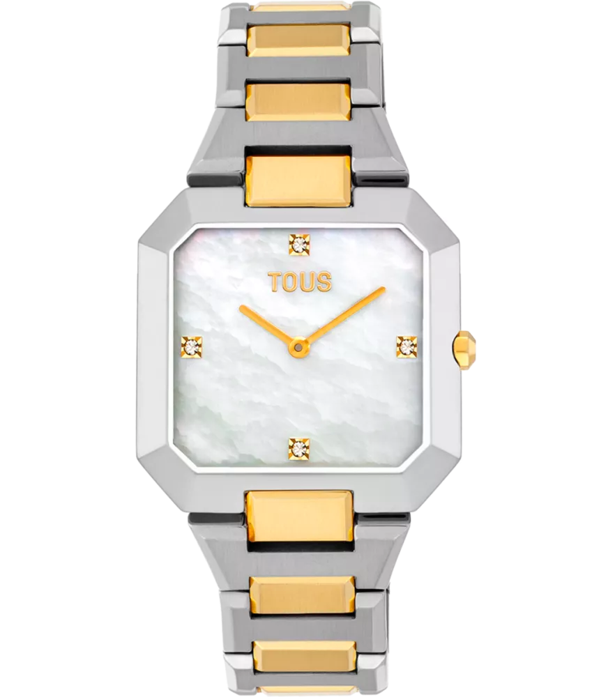 RELOJ TOUS KARAT SQUARED BICOLOR PARA MUJER 3000145000