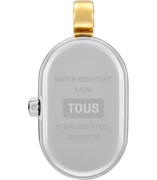 RELOJ COLGANTE TOUS HOLD OVAL DORADO PARA MUJER 3000145700