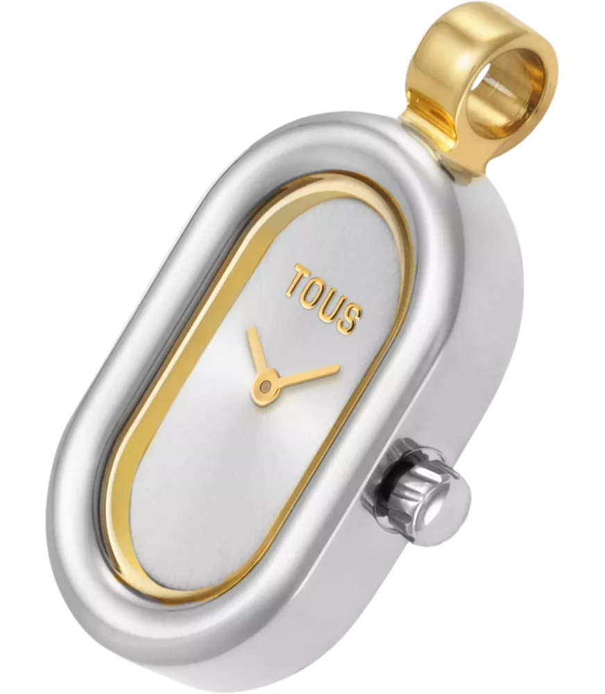 RELOJ COLGANTE TOUS HOLD OVAL DORADO PARA MUJER 3000145700
