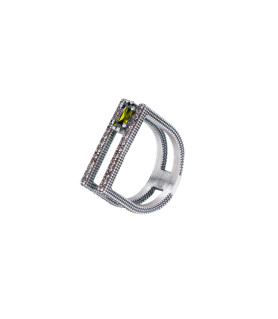 ANILLO CHLOÉ BAGUETTE PLATA...