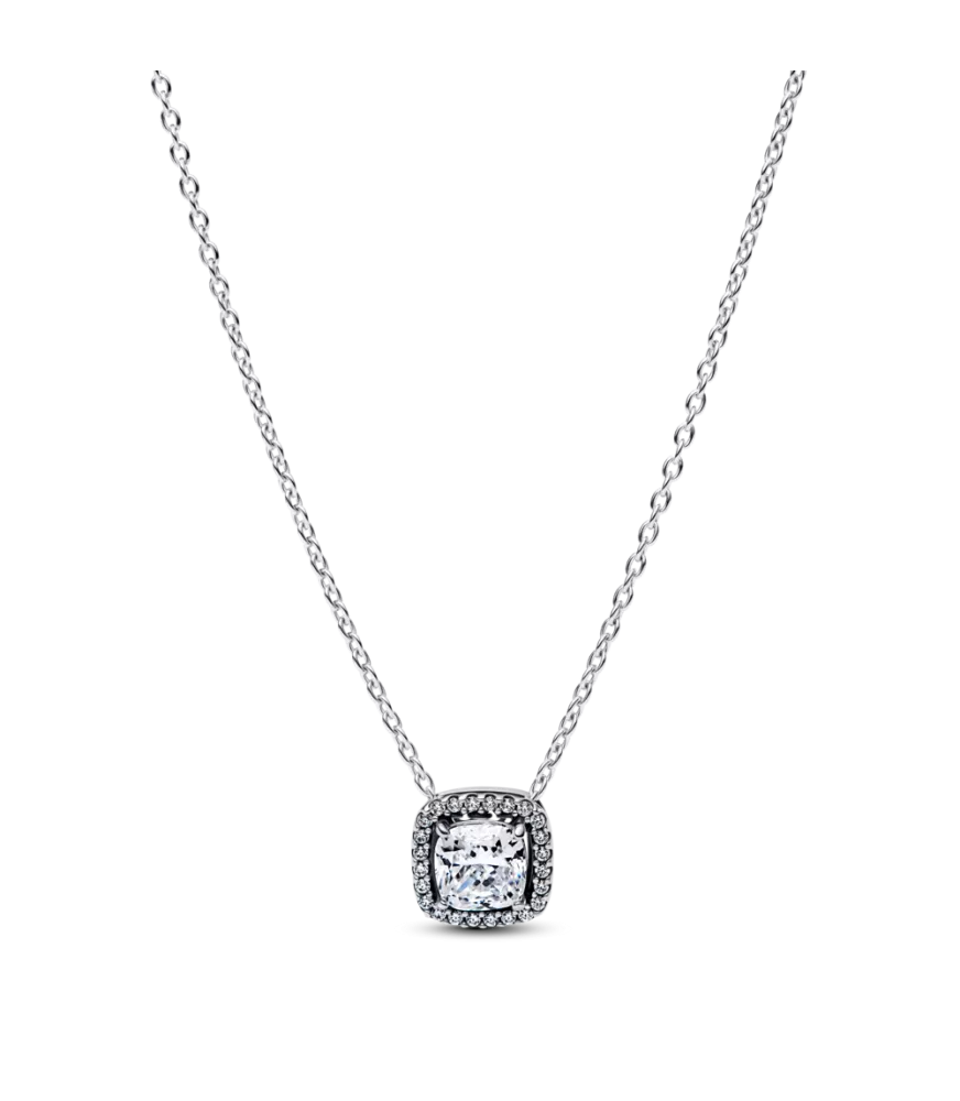 Collar en plata de ley Halo