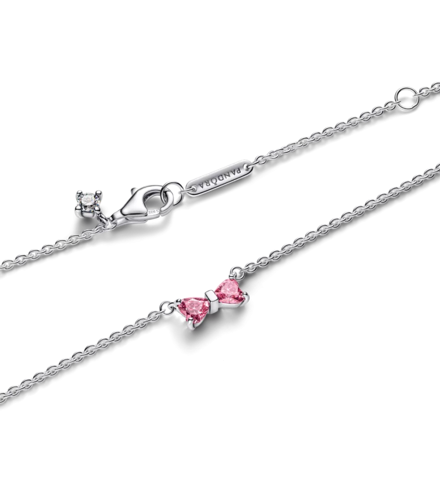 Collar en plata de ley Lazo