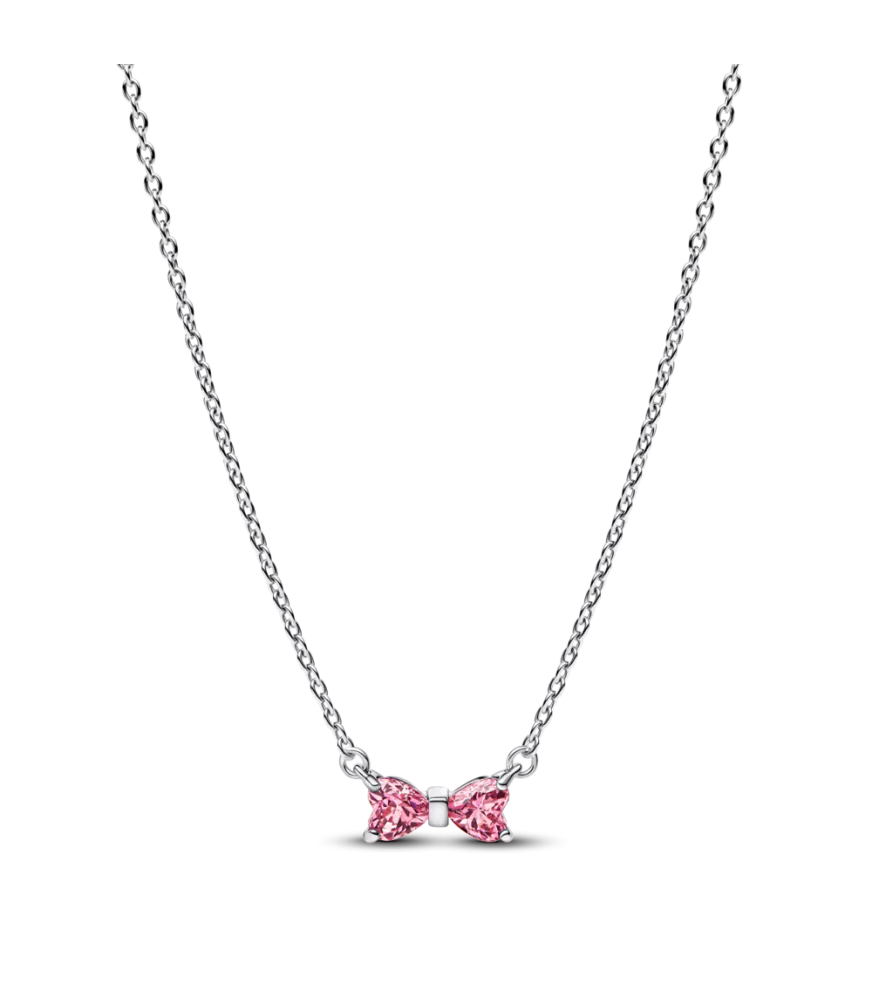 Collar en plata de ley Lazo