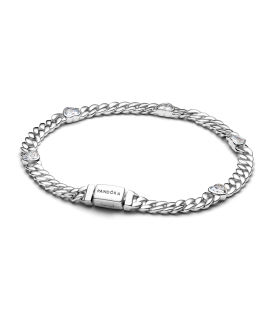 Pulsera Pandora en plata de...