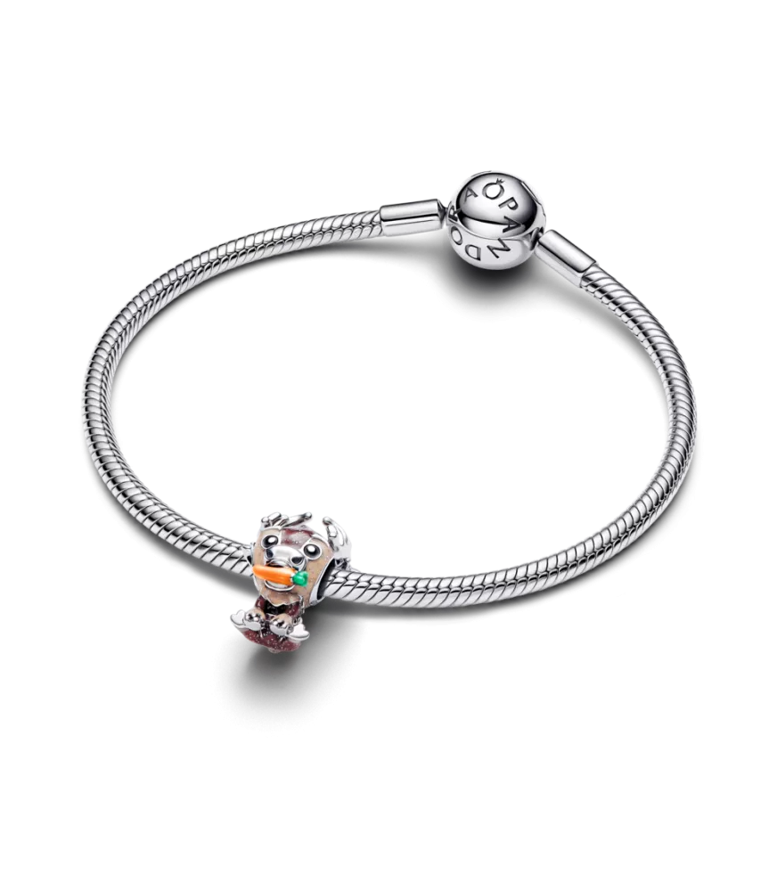 Charm en plata de ley Sven de Frozen de Disney