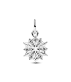 Charm colgante en plata de ley Copo de Nieve Reina Elsa Frozen de Disney