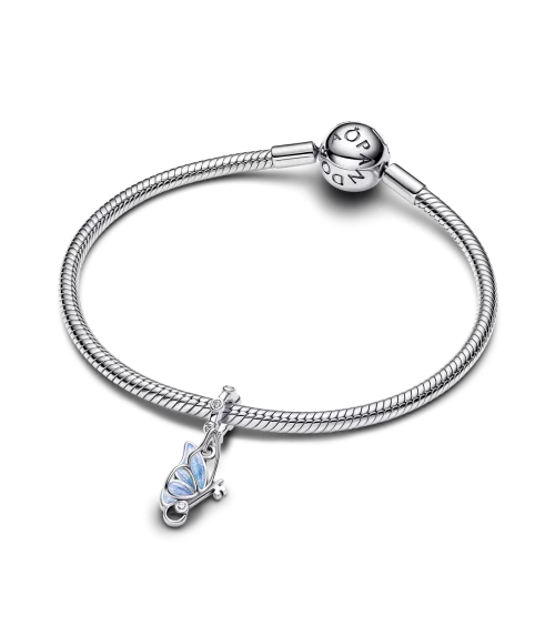 Charm colgante en plata de ley Doble Ala