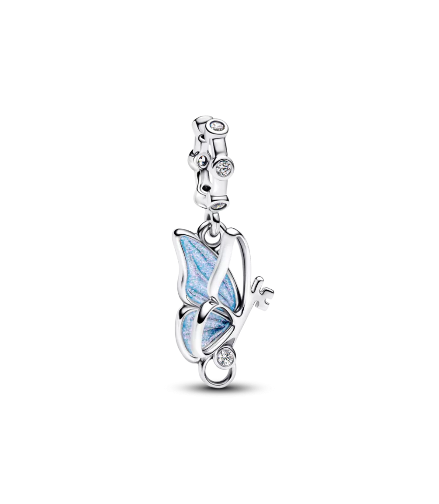 Charm colgante en plata de ley Doble Ala