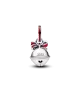 Charm colgante en plata de ley Campana Navideña