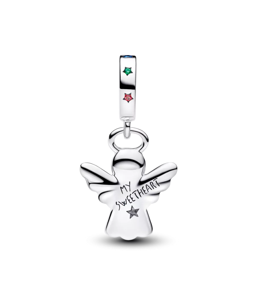 Charm colgante en plata de ley Ángel Galleta de Jenjibre