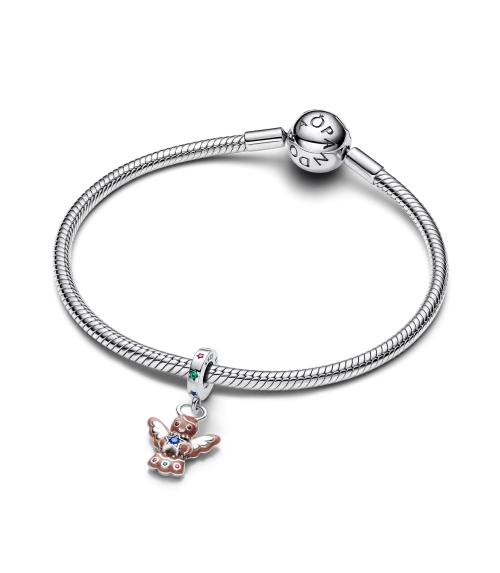 Charm colgante en plata de ley Ángel Galleta de Jenjibre