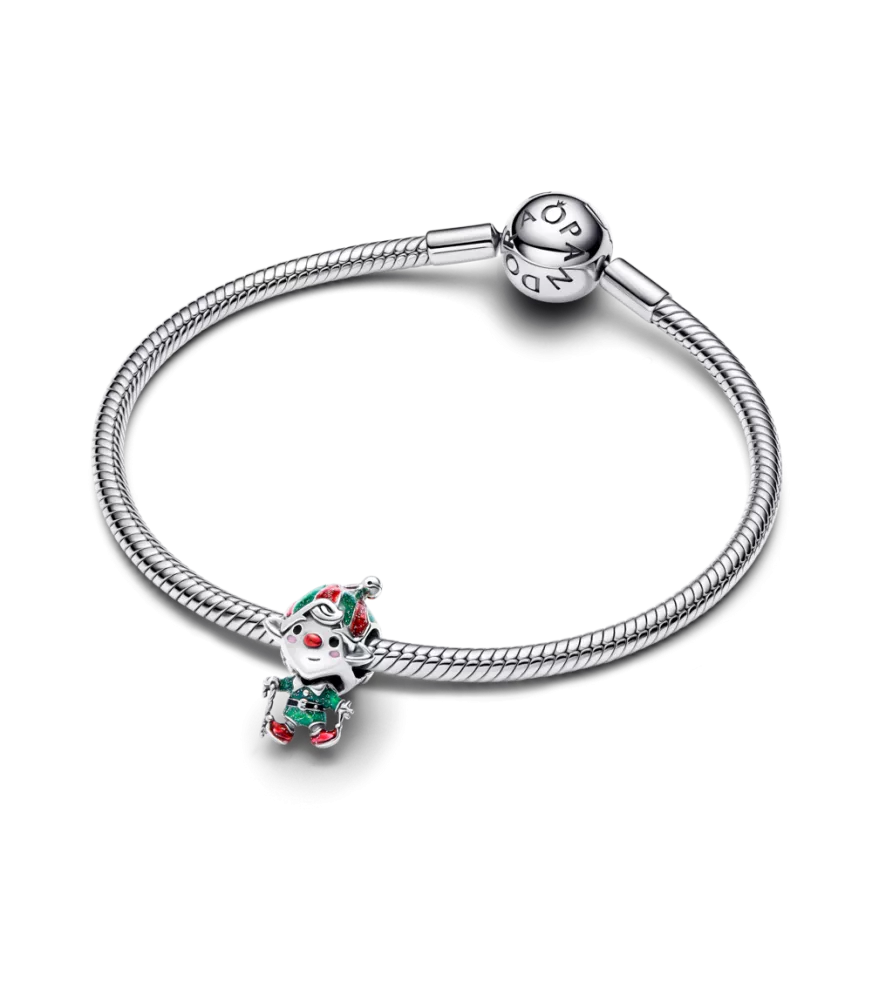 Charm en plata de ley Elfo Móvil